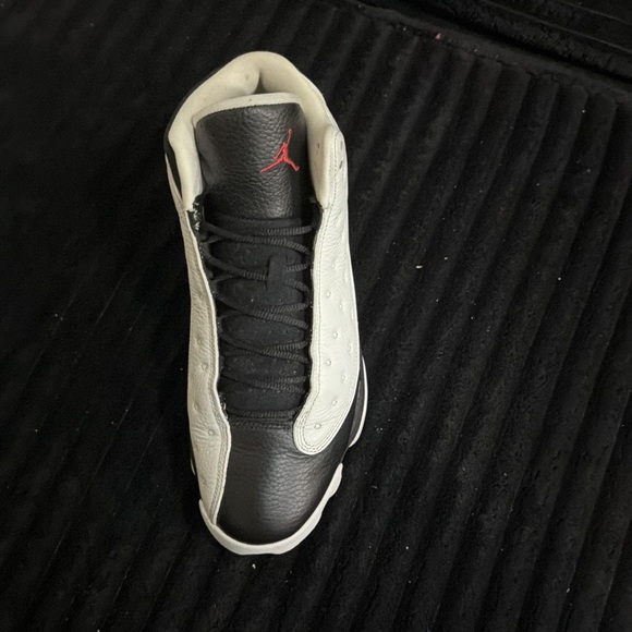 Nike Air Jordan 13 Black White Sneakers - Picture 2 of 9